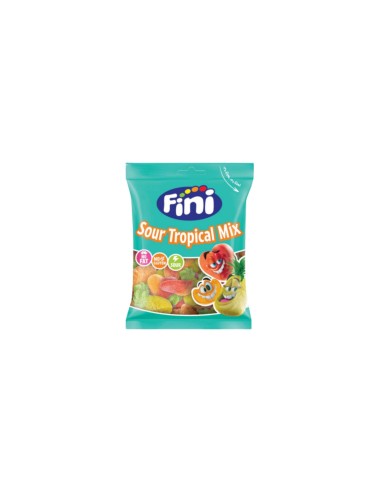 BONBON FINI HALAL SOUR TROPICAL MIX BOITE 12x90g