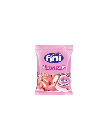 BONBON FINI HALAL BISOU FRAISE BOITE 12x90g
