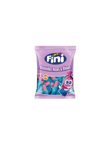 BONBON FINI HALAL BOUTEILLES ROSES & BLEUES BOITE 12x90g
