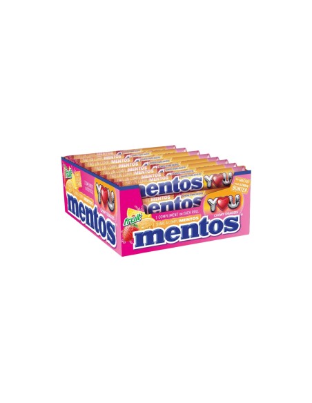 MENTOS FRUIT 40 ROULEAUX