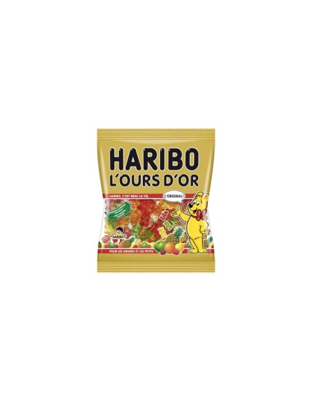 BONBON HARIBO OURSONS D'OR SAC 28x75g