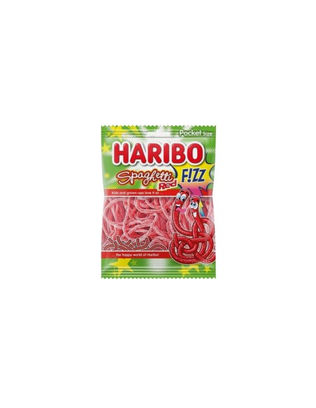 BONBON HARIBO SPAGHETTI RED FIZZ SAC 28x75g