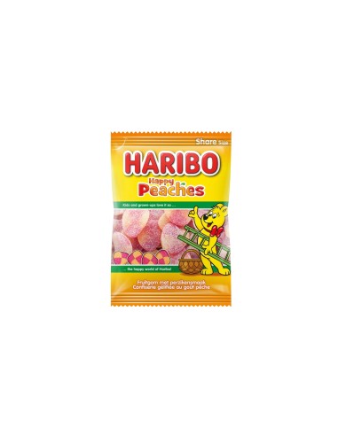 BONBON HARIBO HAPPY PEACHES SAC 28x75g