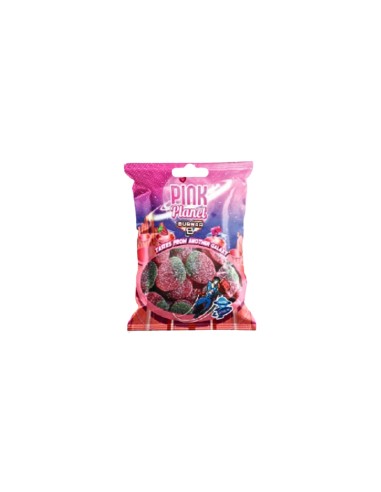 BONBON BURMAR SOUR STRAWBERRY 100g BOITE 14 SACHETS