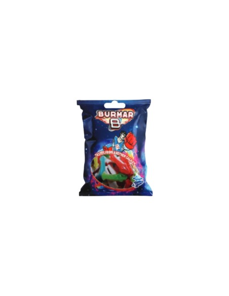 BONBON BURMAR SHINY ASSORTED SHARKS 100g BOITE 14 SACHETS