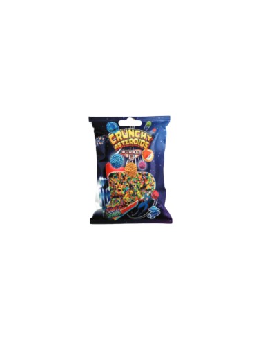 BONBON BURMAR DISCO CRUNCHY ASTEROIDS 100g BOITE 14 SACHETS