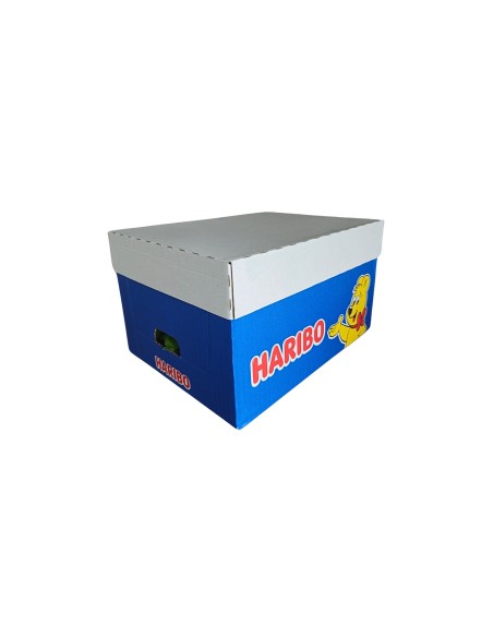 BONBON HARIBO LES SCHTROUMPFS SAC 28x75g