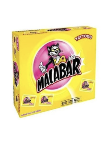 MALABAR TUTTI FRUTTI 200 PIECES