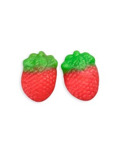 BONBON FRAISE XL SAUVAGE LISSE HALAL SAC 1KG DULCEPLUS