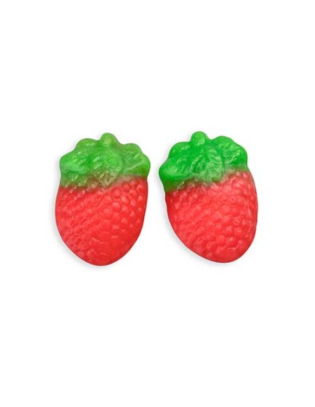 BONBON FRAISE XL SAUVAGE LISSE HALAL SAC 1KG DULCEPLUS