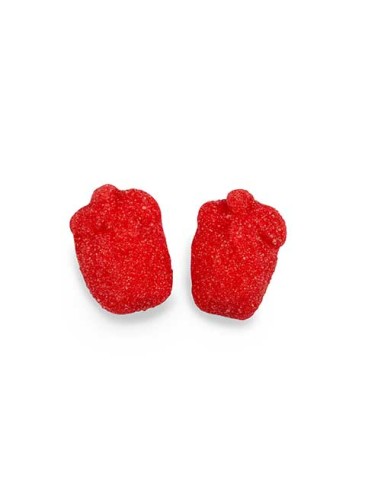 BONBON FRAISE FOUETEE HALAL SAC 1KG DULCEPLUS