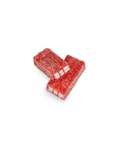 BONBON BRIQUE FRAISE ACIDE HALAL SAC 1KG DULCEPLUS