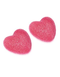 BONBON COEUR FRAISE FOUREE HALAL SAC 1KG DULCEPLUS