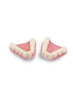 BONBON DENTIER FRAISE ACIDE HALAL SAC 1KG DULCEPLUS