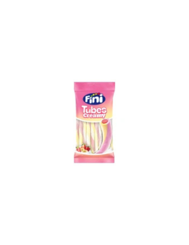 BONBON FINI HALAL TUBES CREAMY FRAISE BANANE BOITE 12x90g