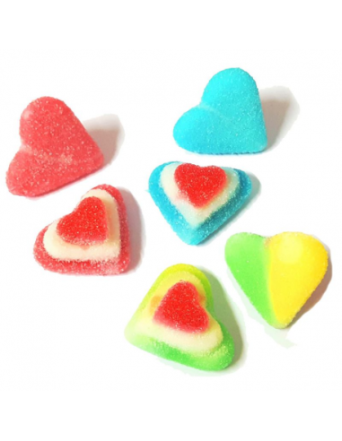 BONBON COEUR 3D SUCRÉ HALAL SAC 1KG DULCEPLUS