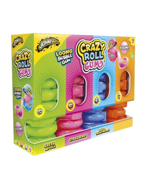 CRAZY ROLL GUM BOITE 36 PIECES