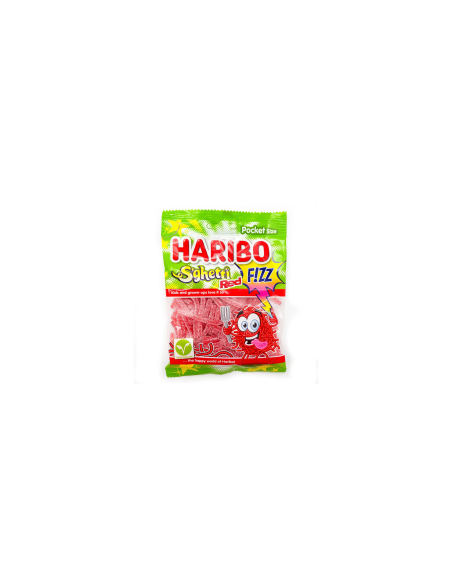 BONBON HARIBO S'GHETTI FIZZ SAC 28x70g