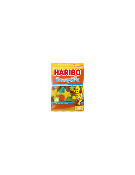 BONBON HARIBO FUNNY MIX SAC 28x70g